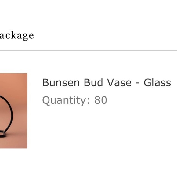 MAGNOLIA "Bunsen Bud Vase" - Picture 3 of 3